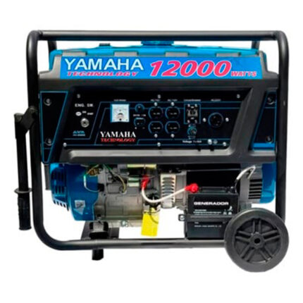Generador de 12,0000watts Portátil Bifásico con Tecnología Avr 120V/240V, Marca Yamaha Technology